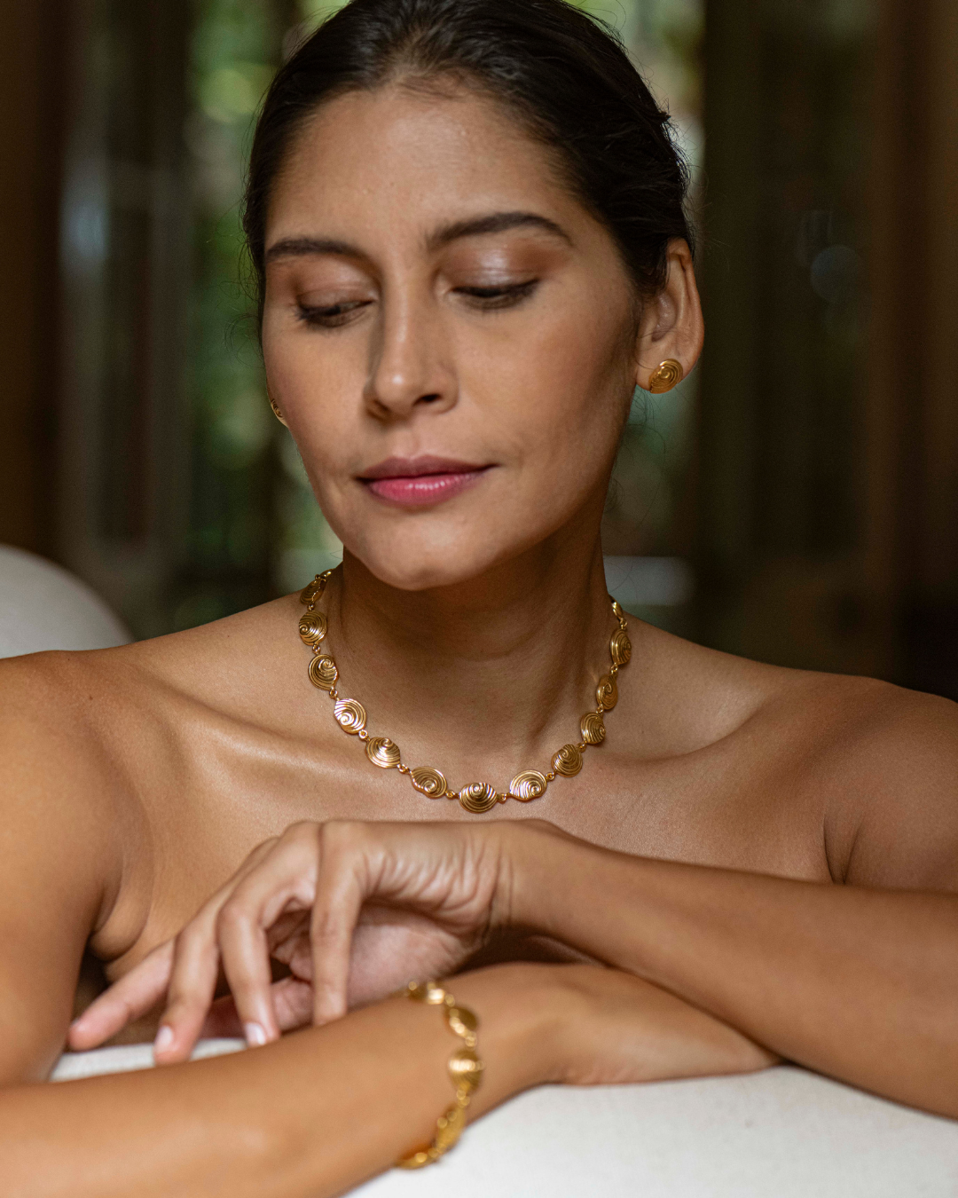 Agalega Necklace Gold