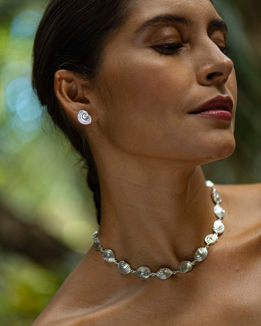 Agalega Necklace Silver