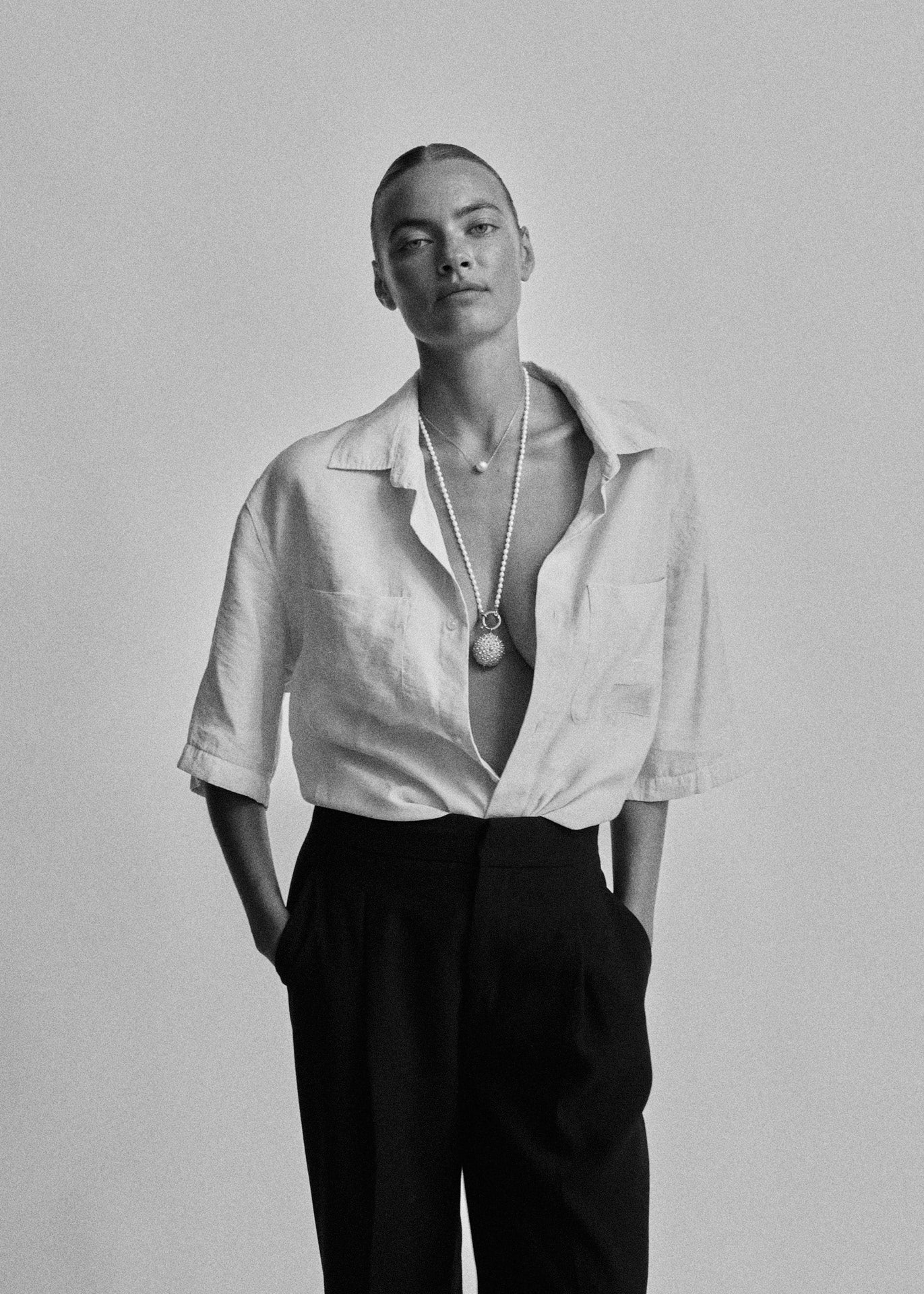 Surinam Oxidé Perles de Riz Blanches Oursin