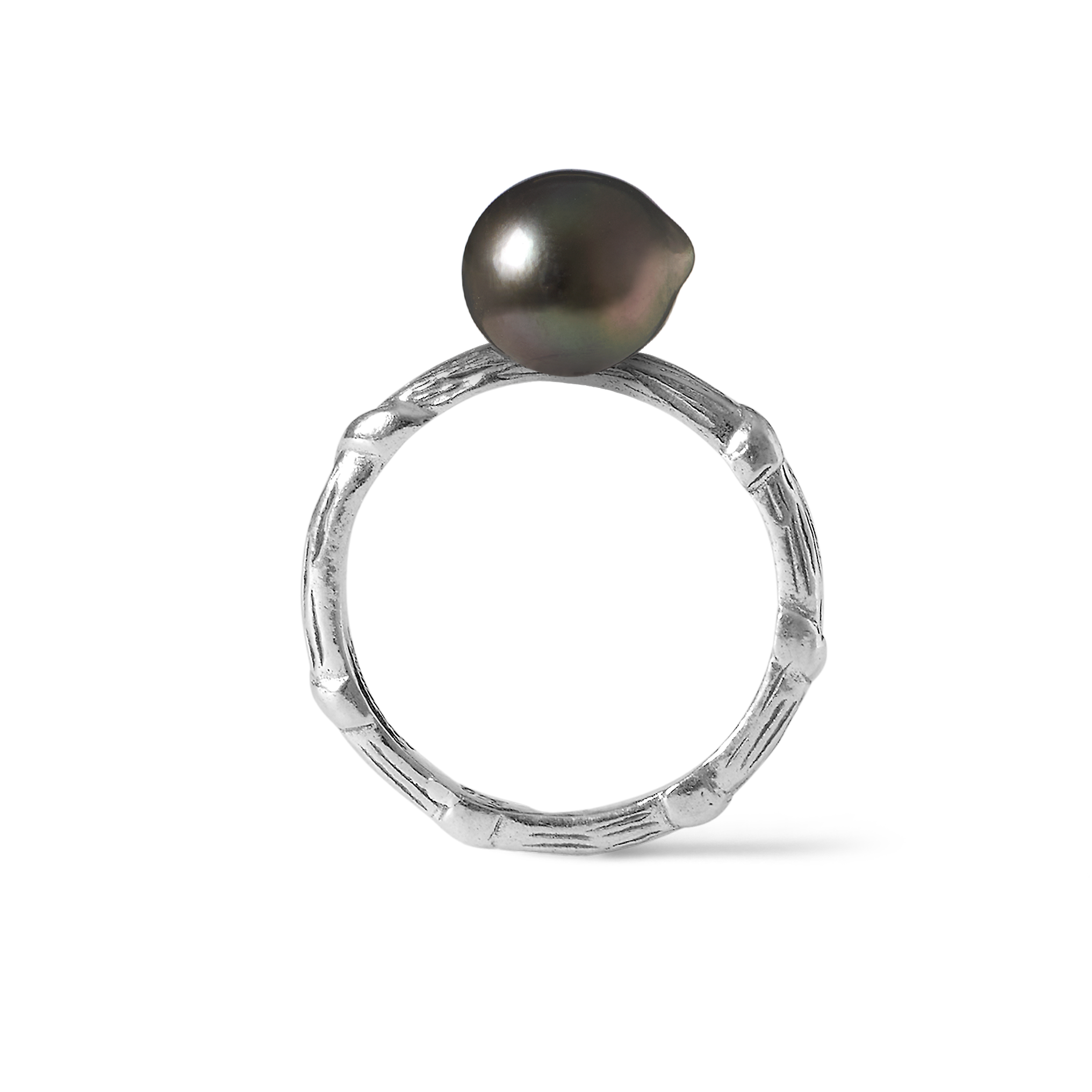 Bel Air Silver Tahitian Semi Round 10mm