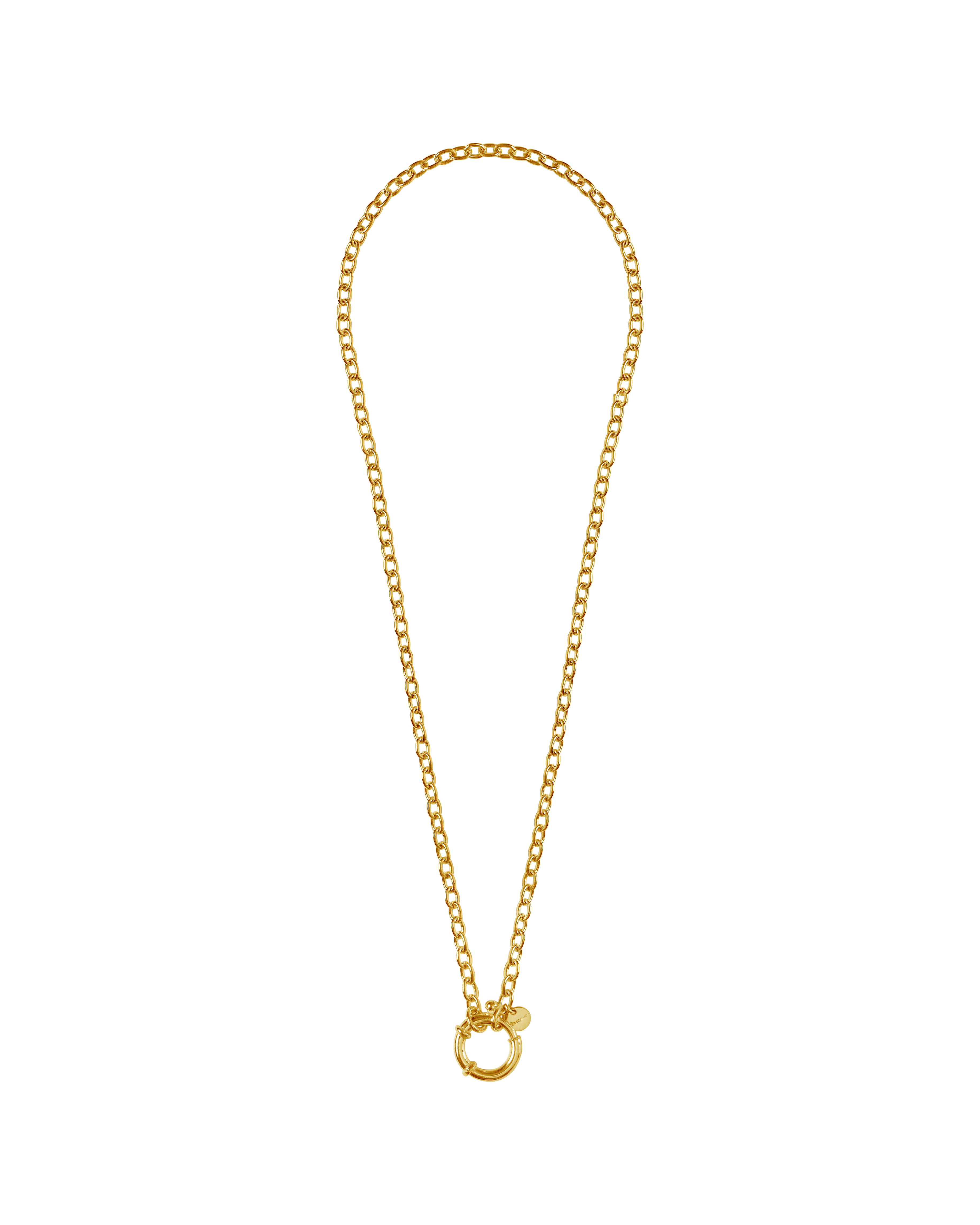 St Géran Gold Alphabet & Charms 40cm