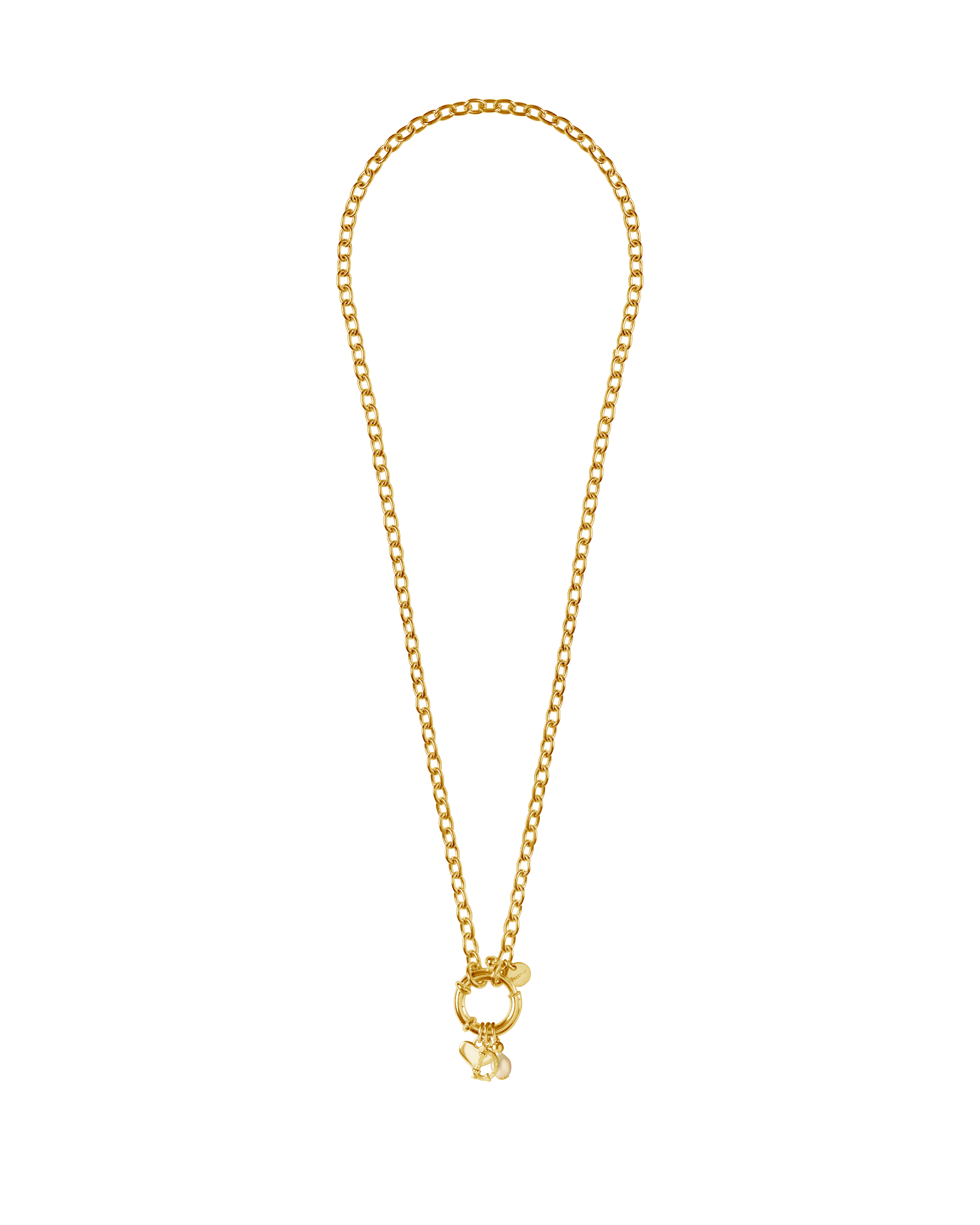 St Géran Gold Alphabet & Charms 40cm