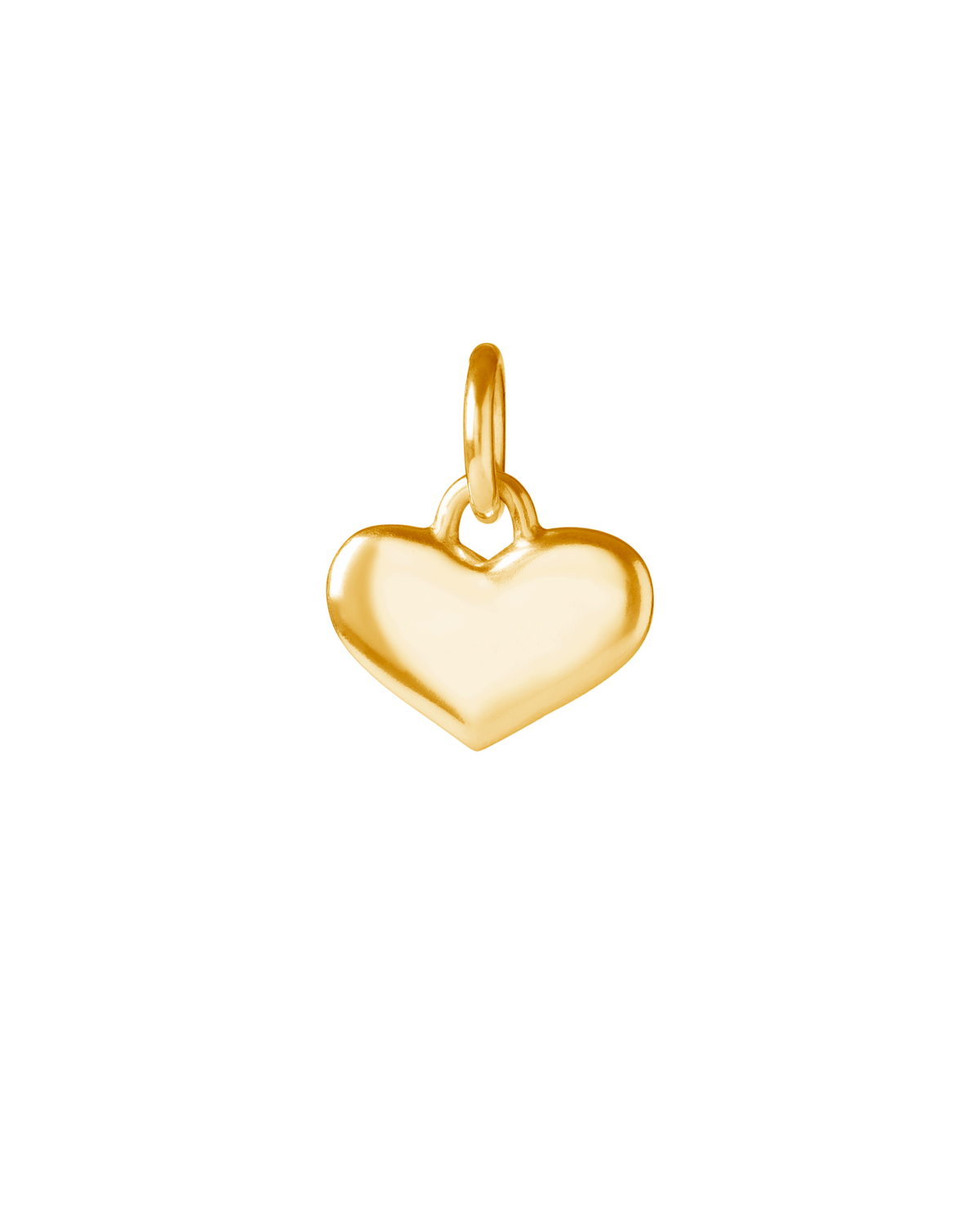 Close-up detail of gold alphabet charm on the Surinam pearl necklace