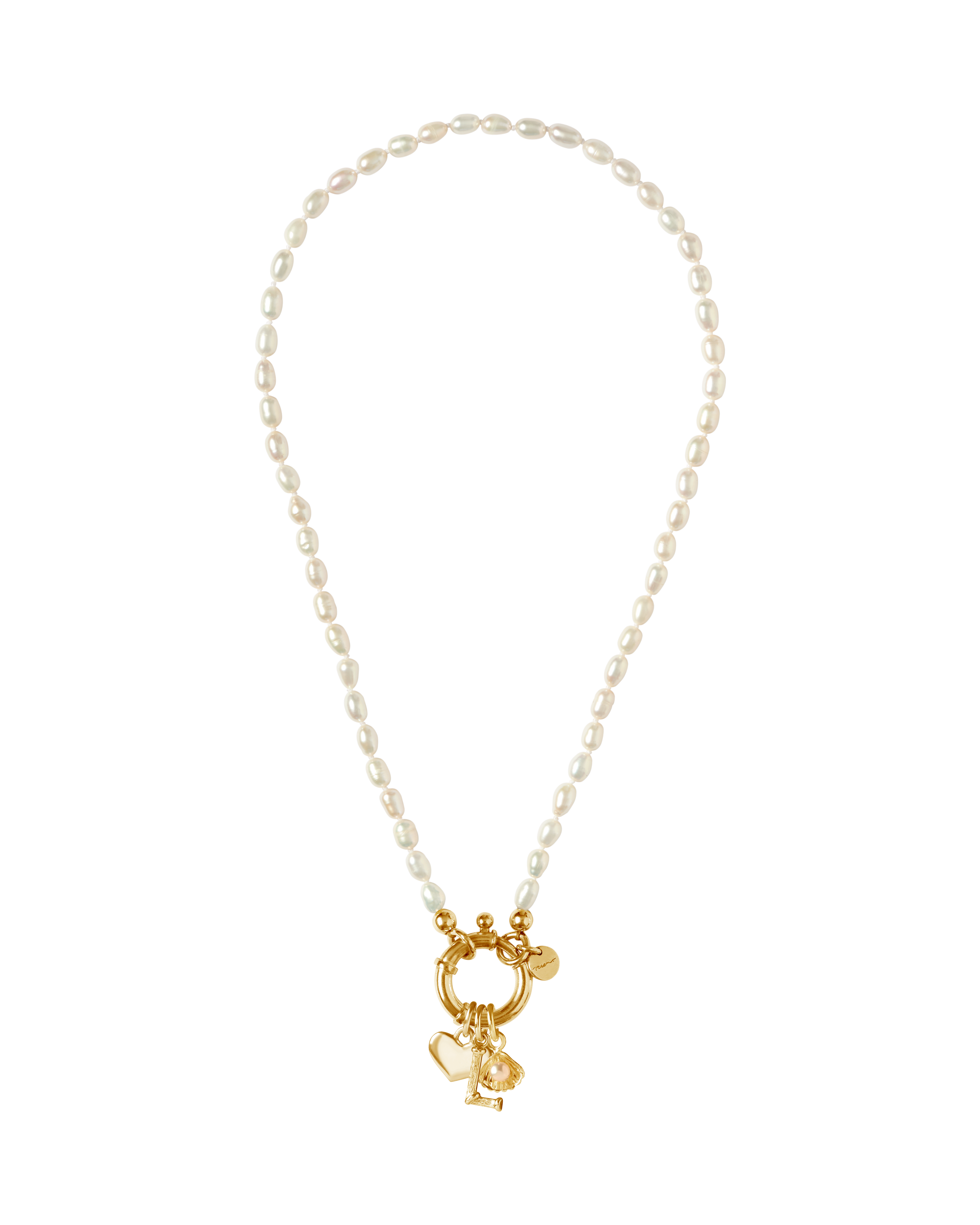 Surinam Gold Alphabet & Charms 46cm