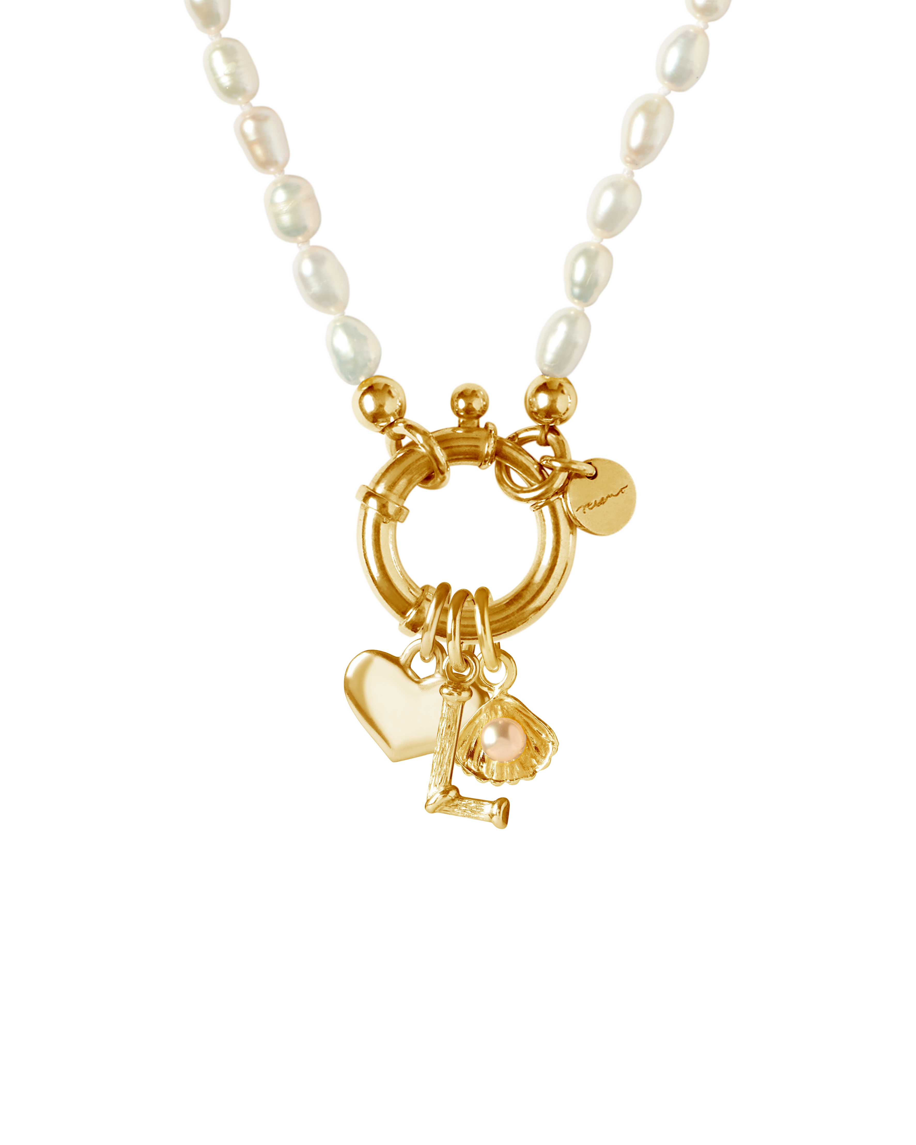 Surinam Gold Alphabet & Charms 46cm