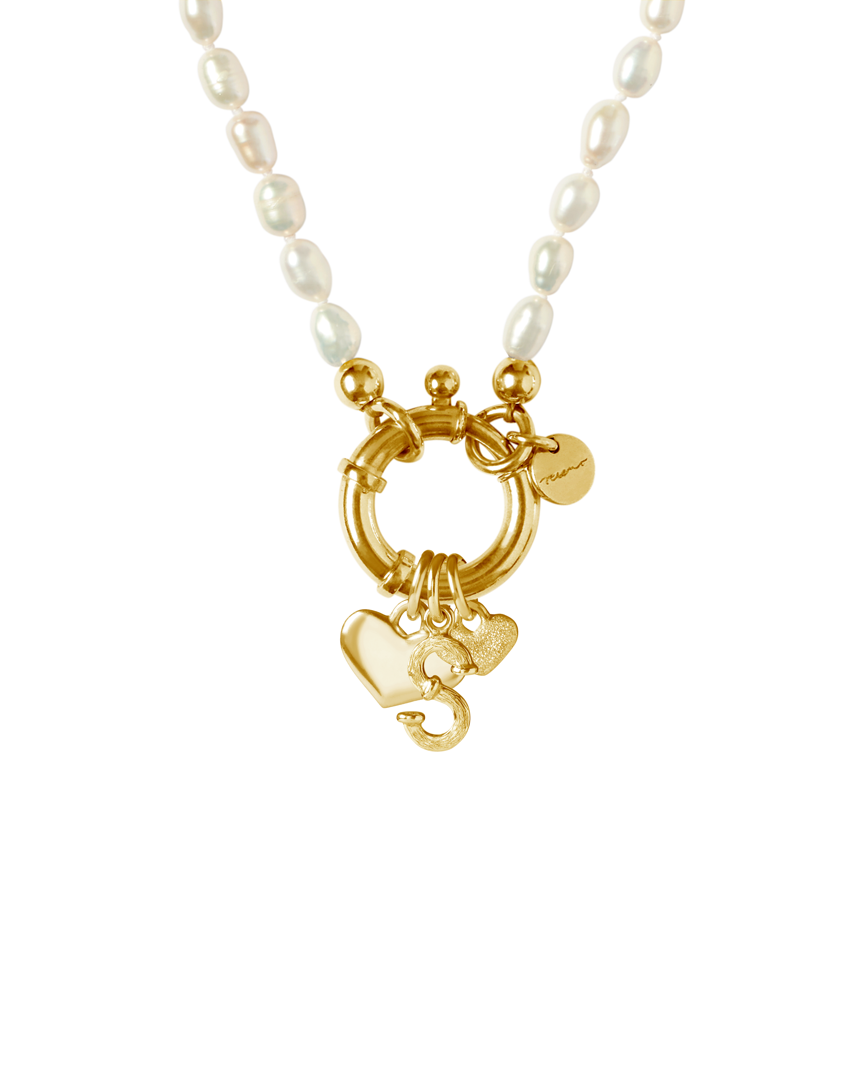 Surinam Gold Alphabet & Charms 46cm