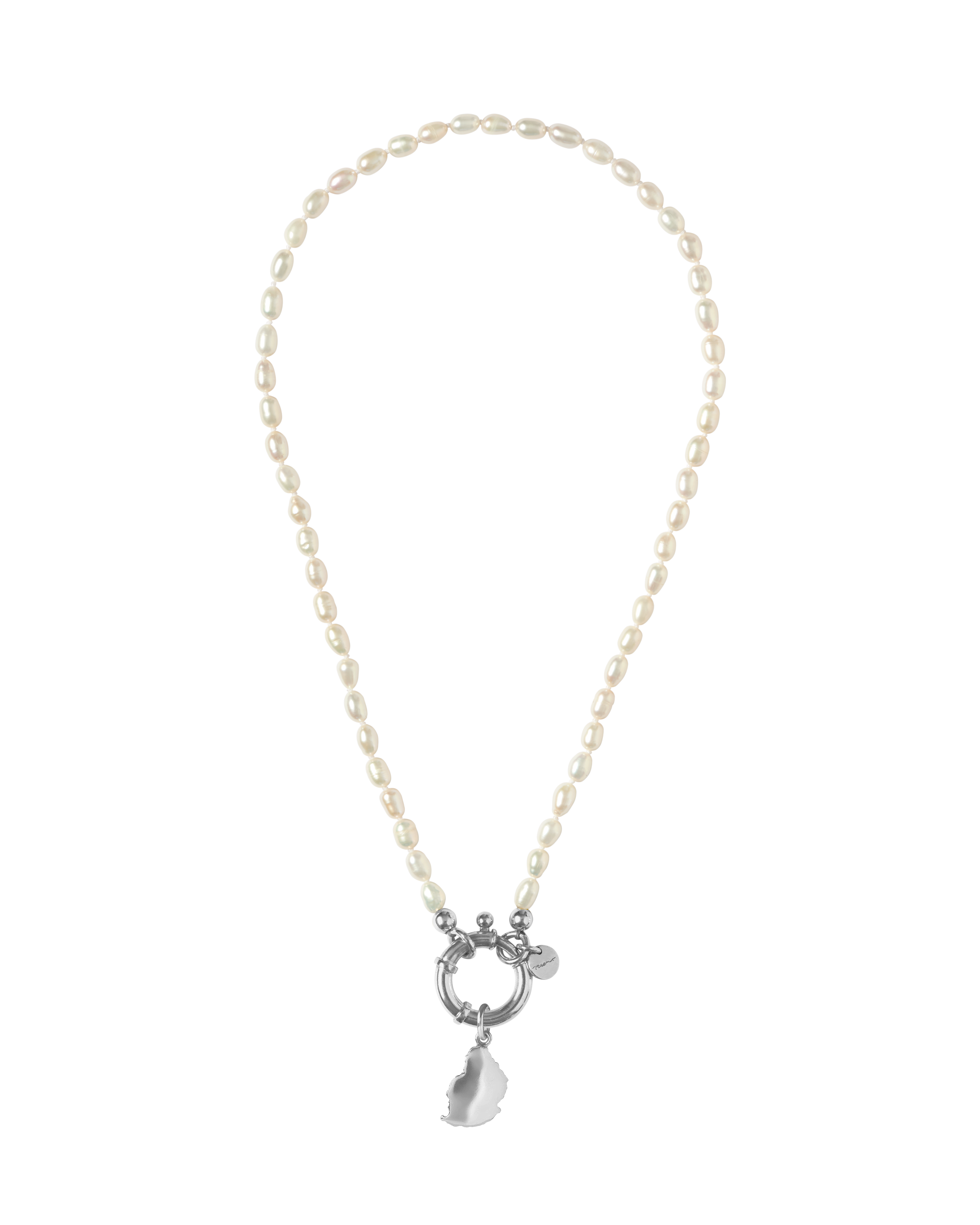 Surinam Silver Alphabet & Charms 46cm