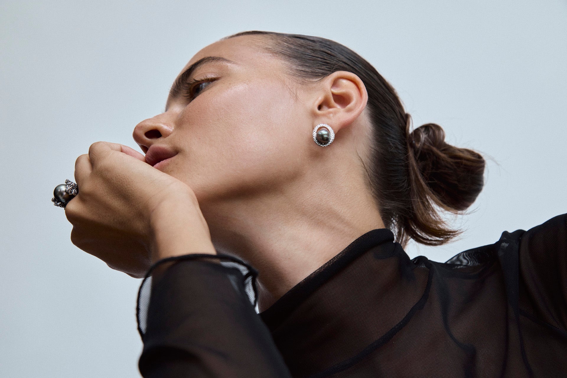 Pamplemousse Oxidised Beaten Tahitian