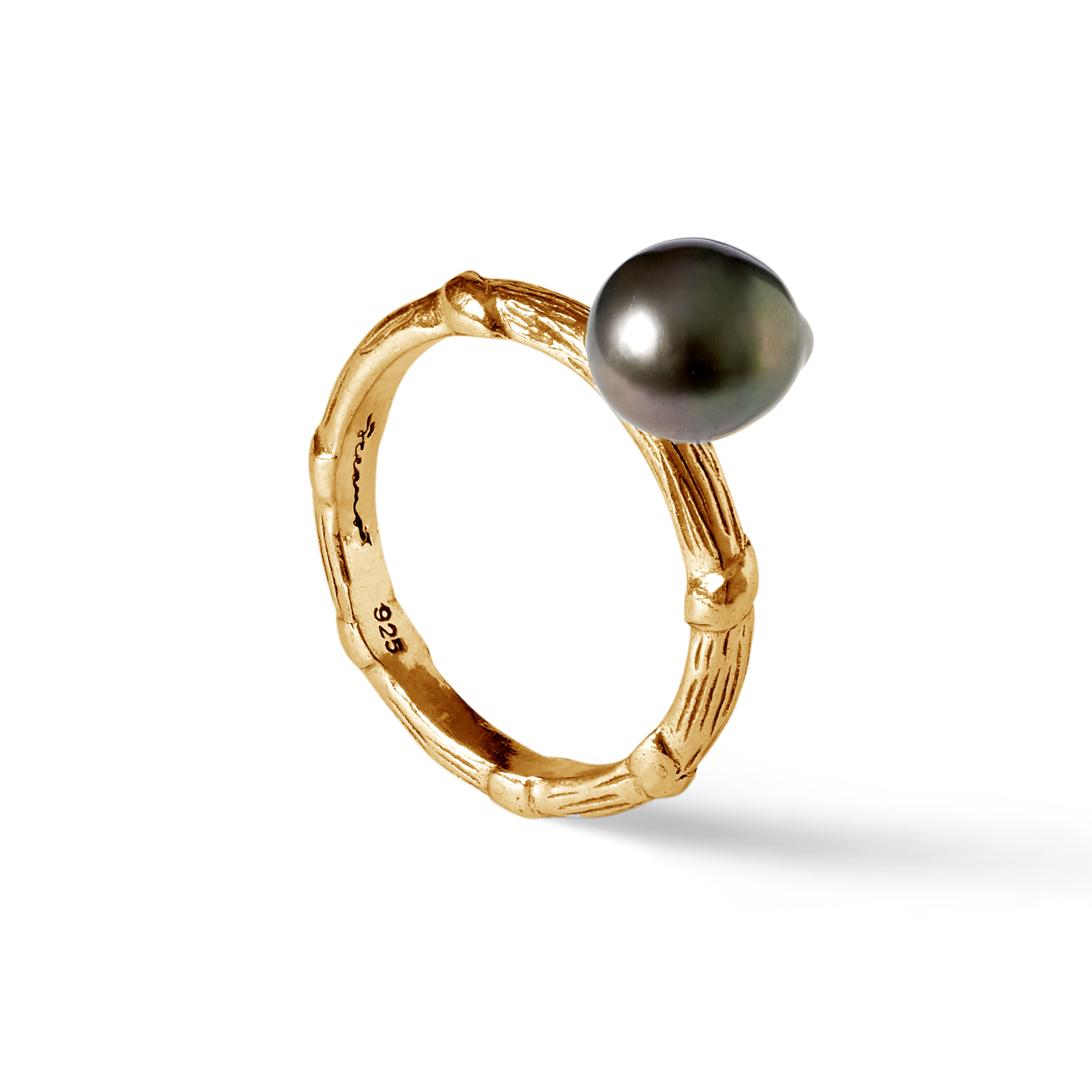 Bel Air Gold Tahitian Semi Round 10 mm