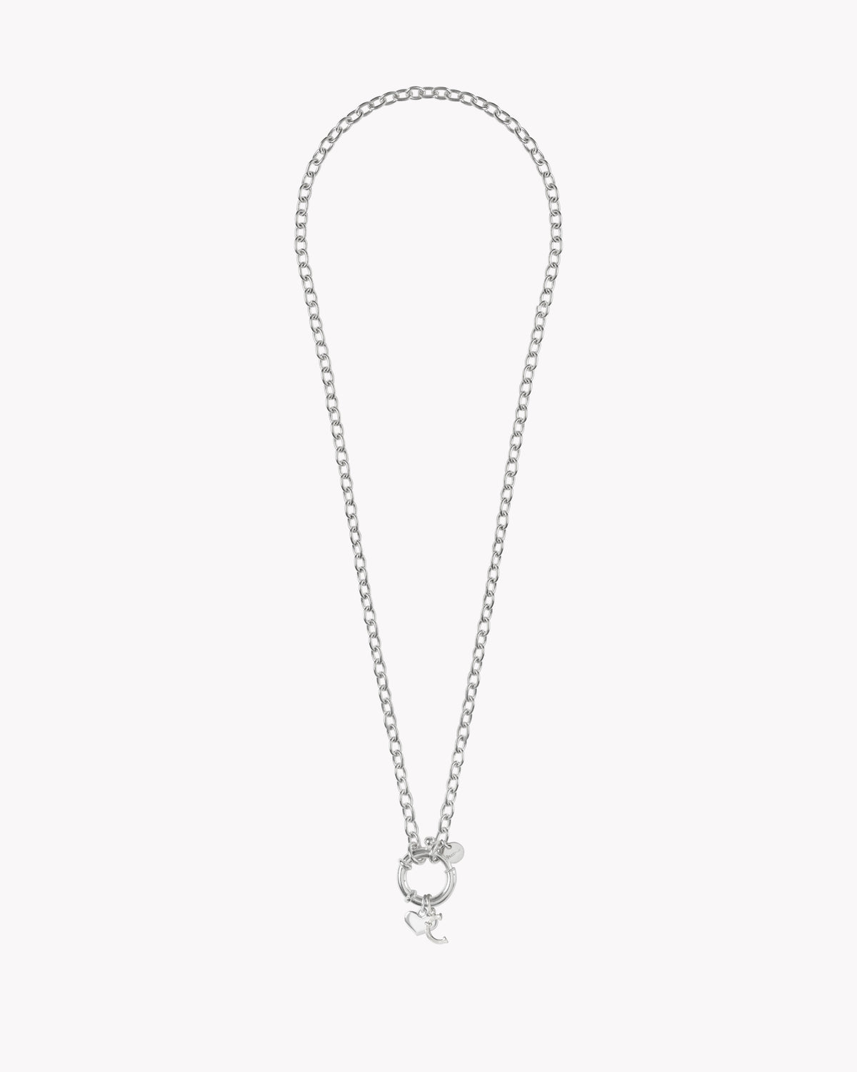 St Géran sterling silver necklace with shell pearl charm