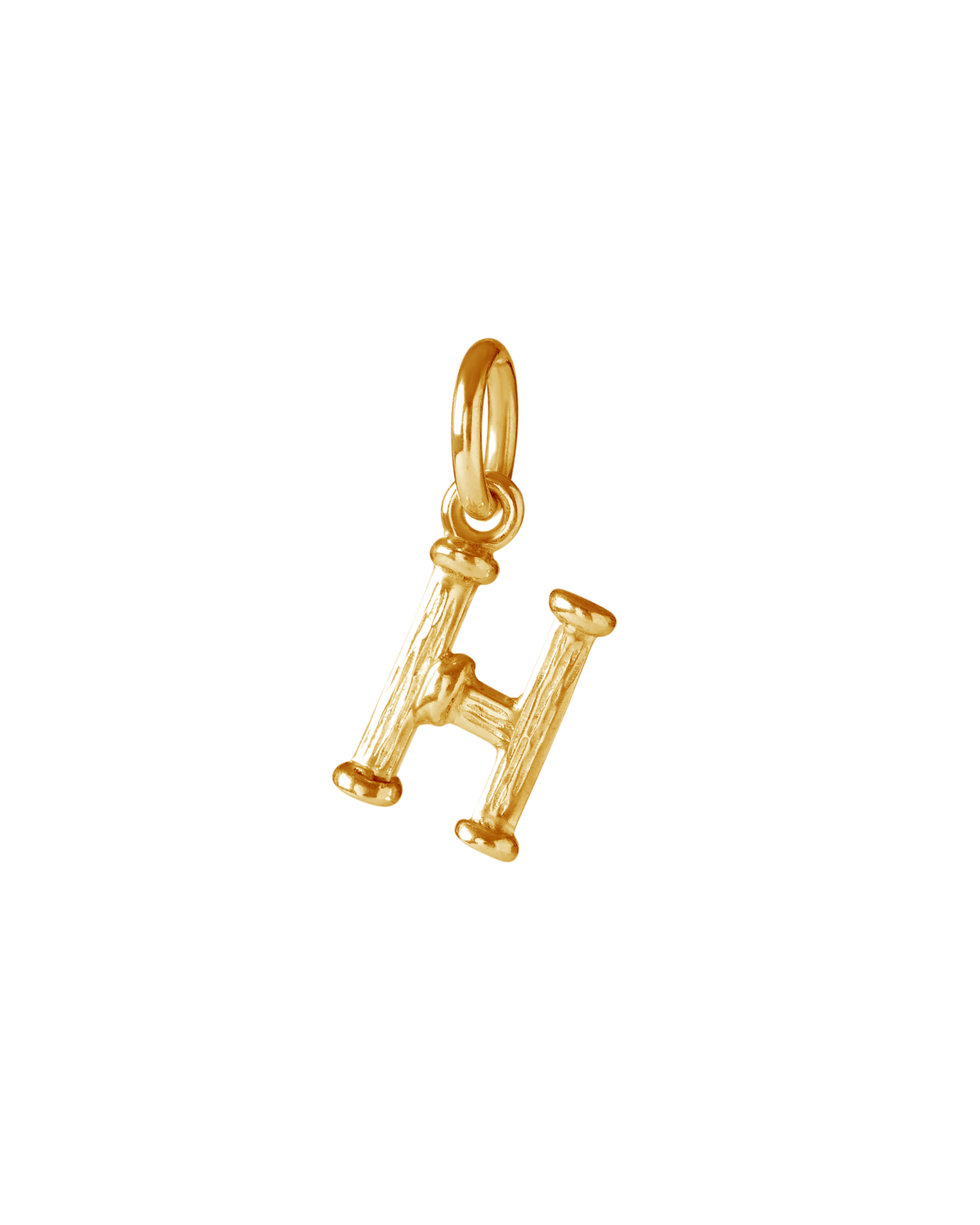 Personalized gold vermeil with alphabet letter charm