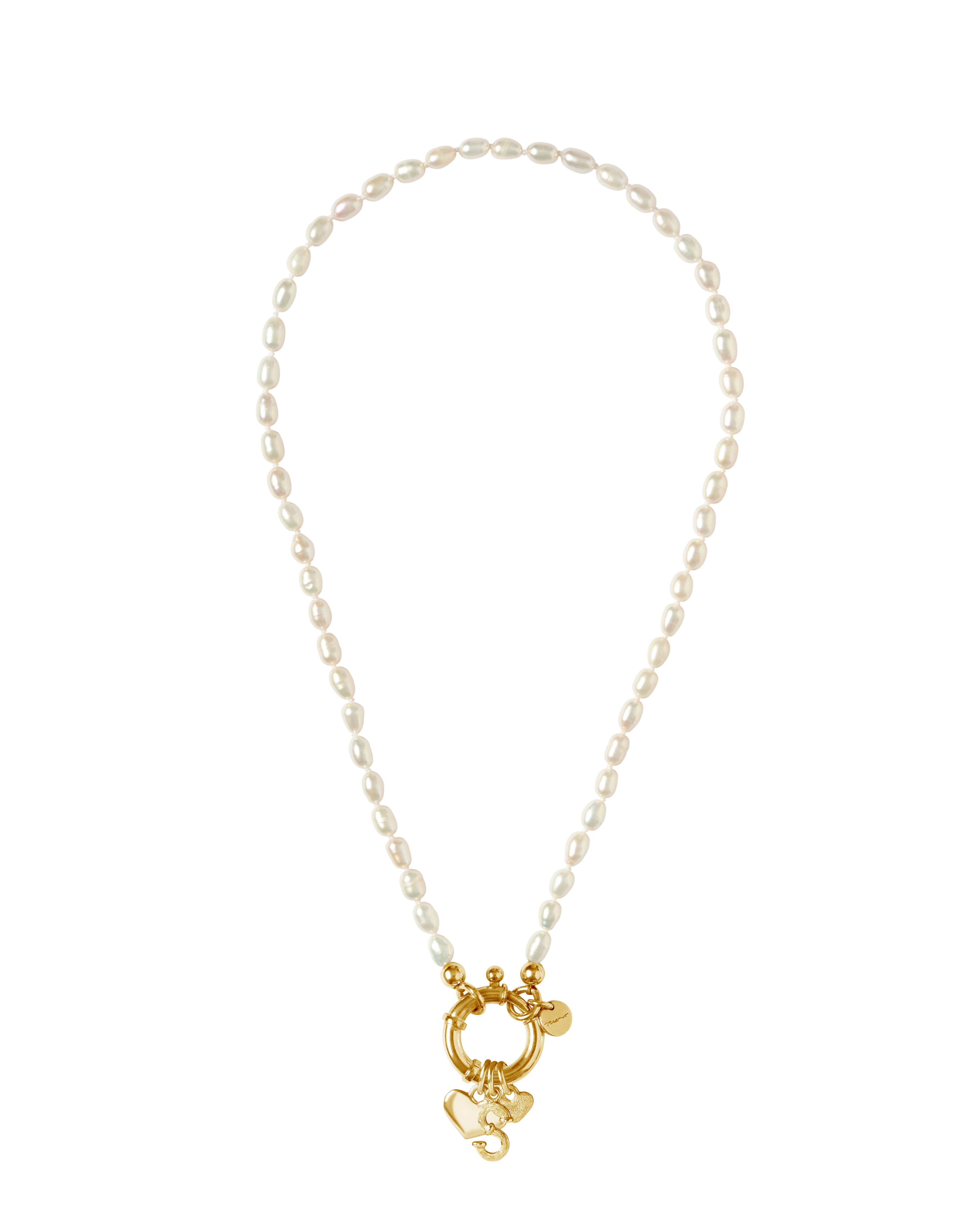 Surinam Gold Alphabet & Charms 46cm