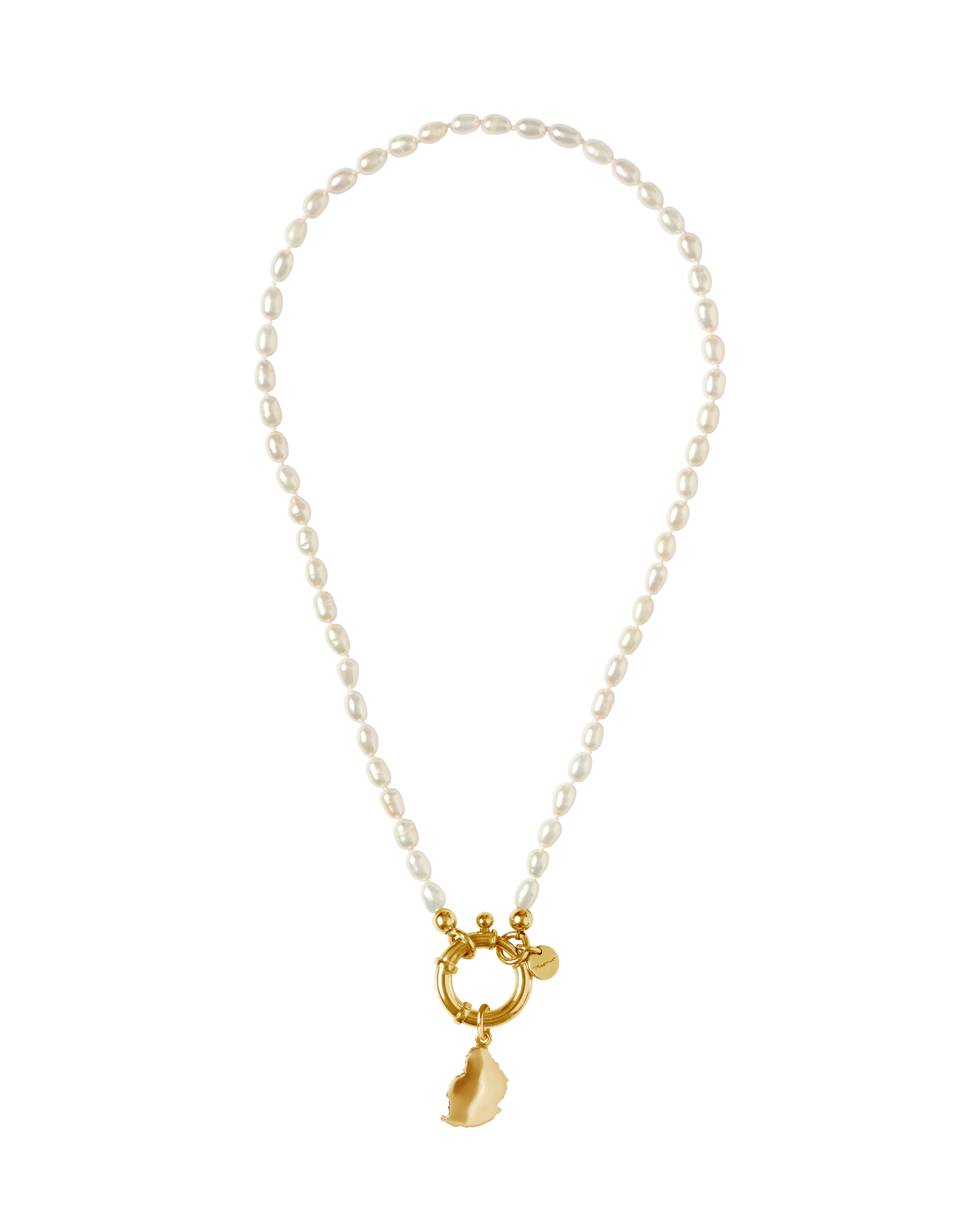Surinam Gold Alphabet & Charms 46cm