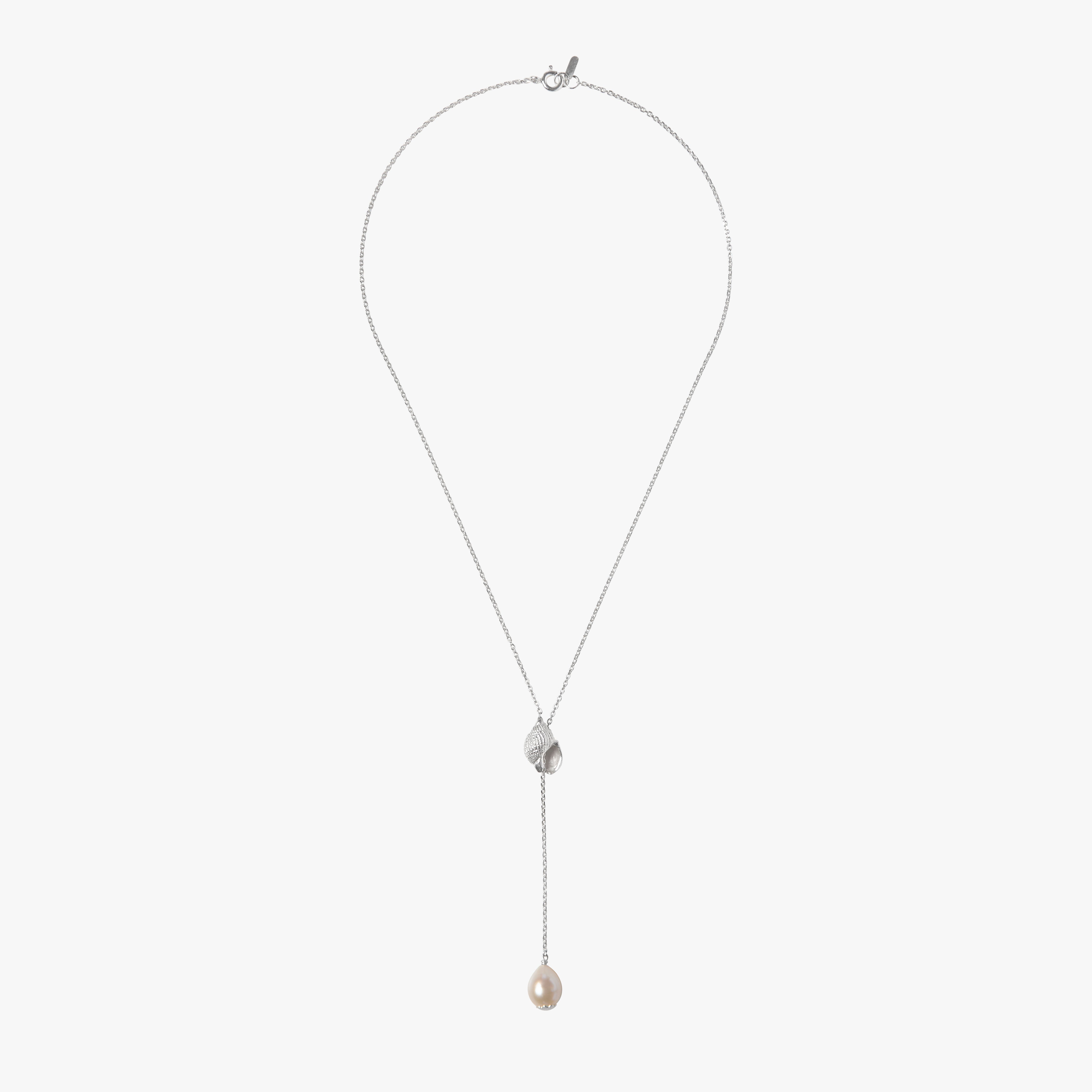 Trou d'Eau Douce Silver Adjustable Shell - Oceano Pearls