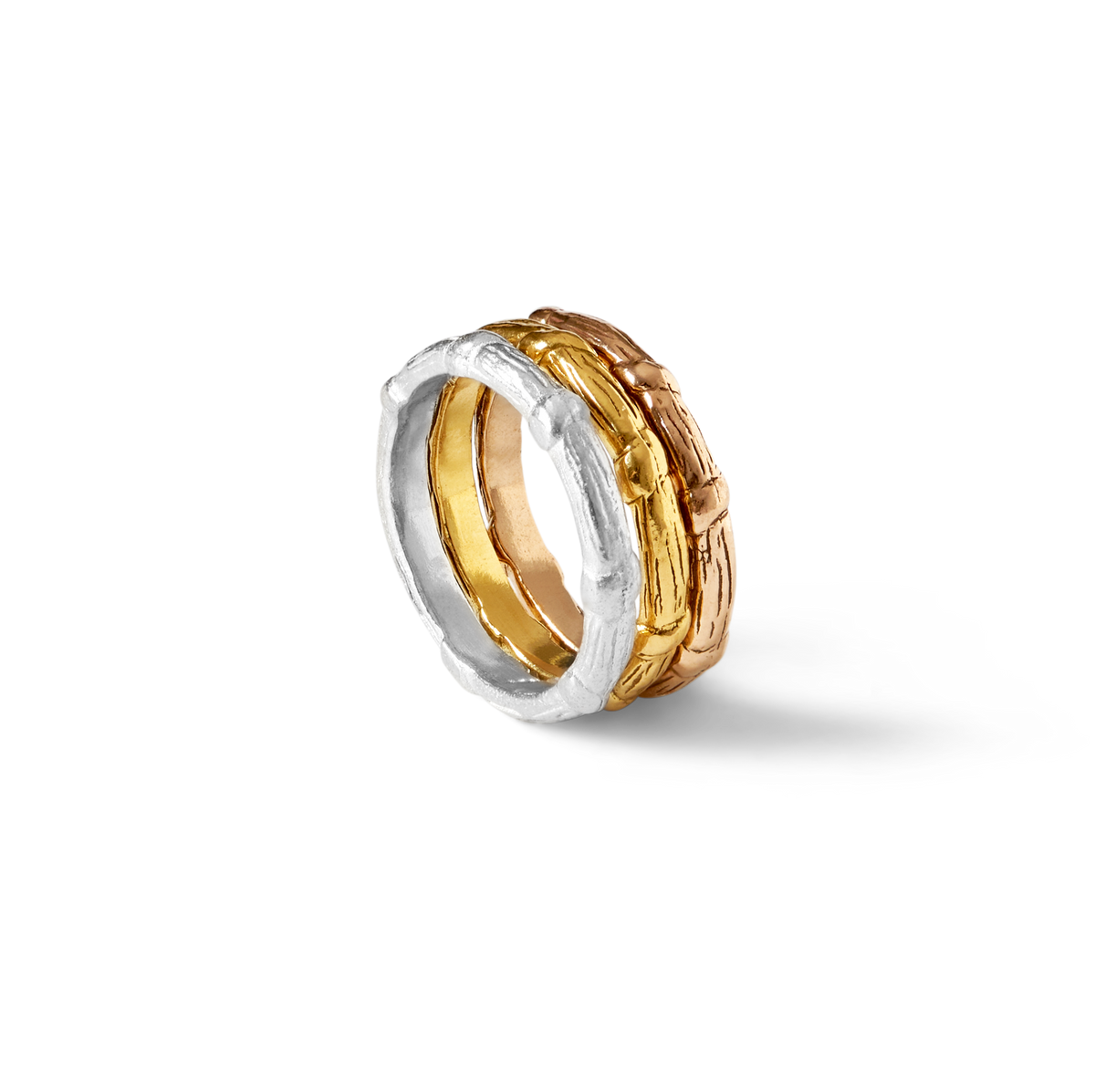 Detailed view of a handcrafted Bel Air oxidised silver ring made in Mauritius