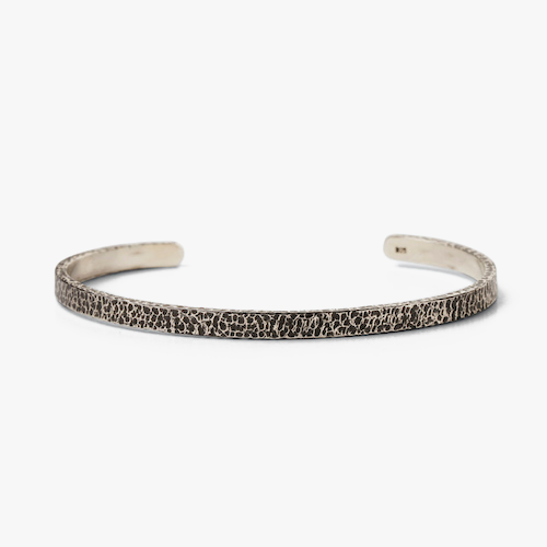 Gris Gris oxidised sterling silver cuff bracelet by Oceano Jewels