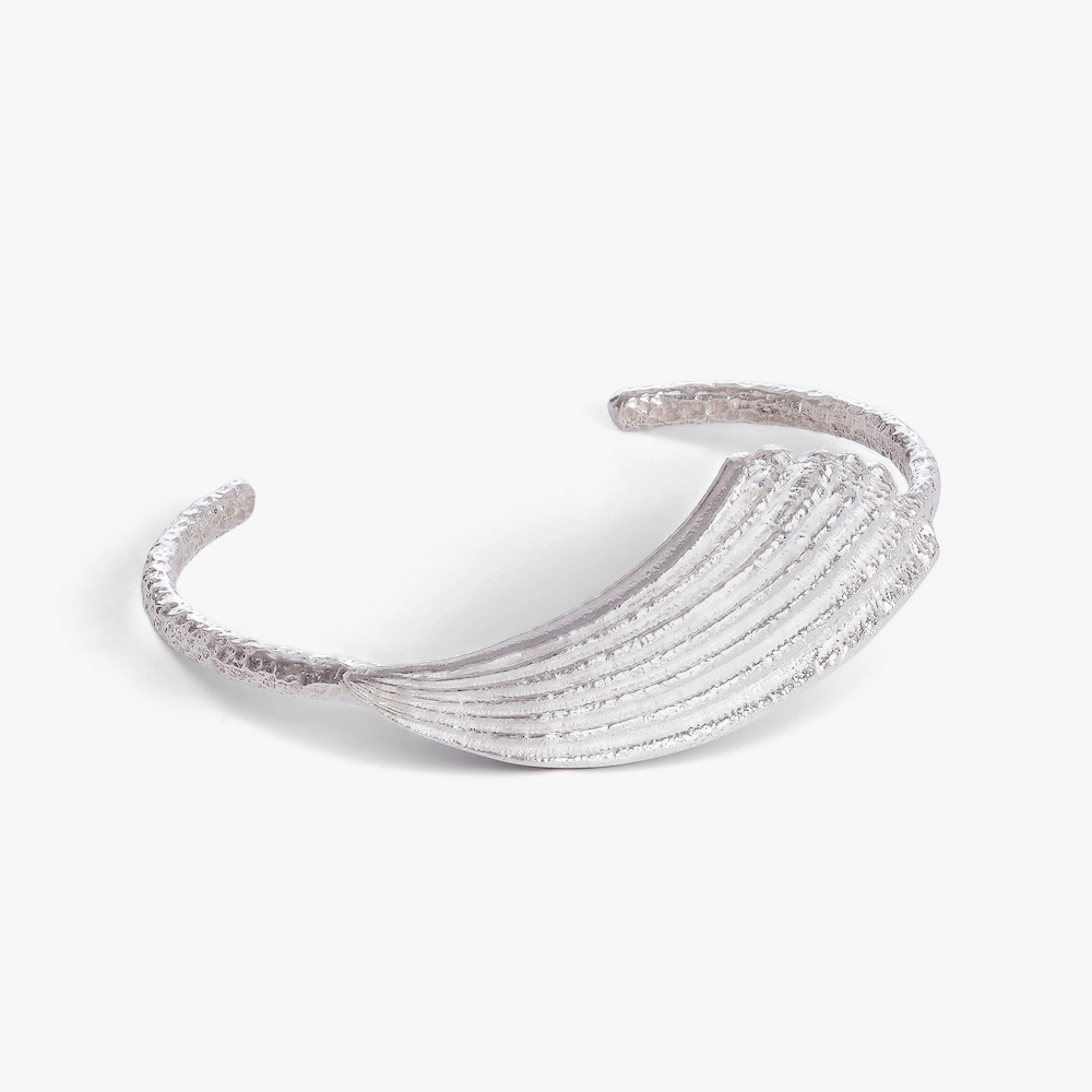 Le Morne silver bracelet by Oceano Jewels, handcrafted in Mauritius